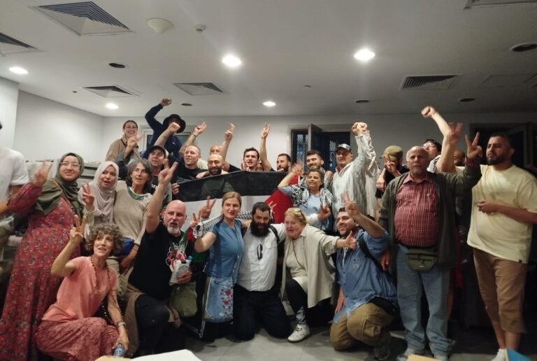 Marsz do Gazy: Trafiliśmy do aresztu za Wolną Palestynę